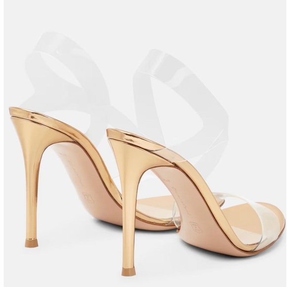 GIANVITO ROSSI
Metropolis 105 PVC slingback sandals - Picture 3 of 16